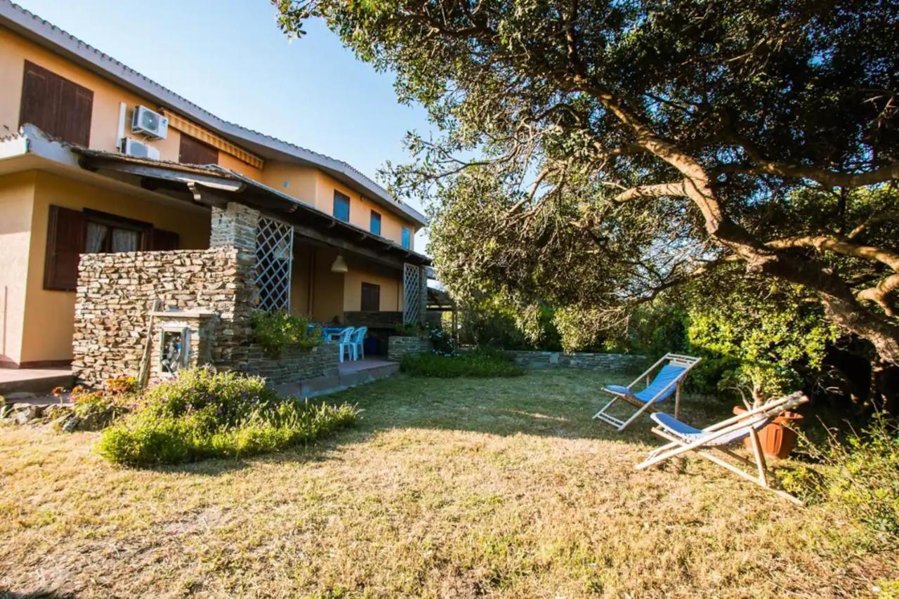 L' Elicriso, A Pochi Passi Dal Mare Con Giardino Privato - The Elicriso, A Few Meters From The Sea, With Private Garden Apartment Стинтино Екстериор снимка